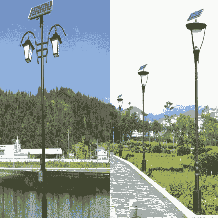 供應河北美麗鄉(xiāng)村太陽能庭院燈-河北太陽能路燈廠家