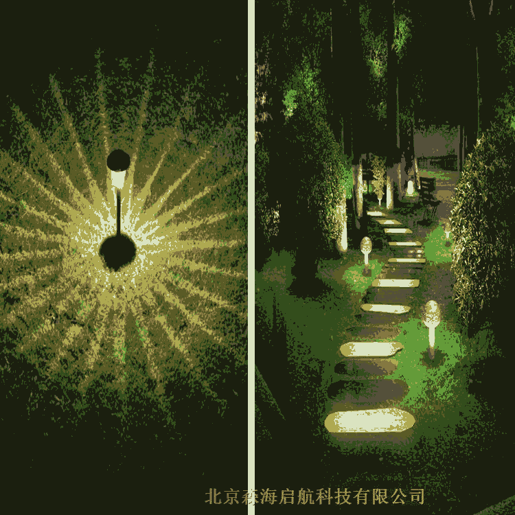來圖設計生產(chǎn)太陽路燈廠 北京森海啟航路燈公司