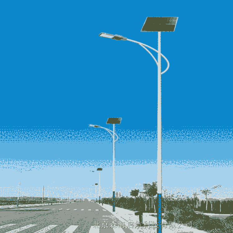 室外雙側(cè)太陽能路燈 房山LED道路照明加工廠